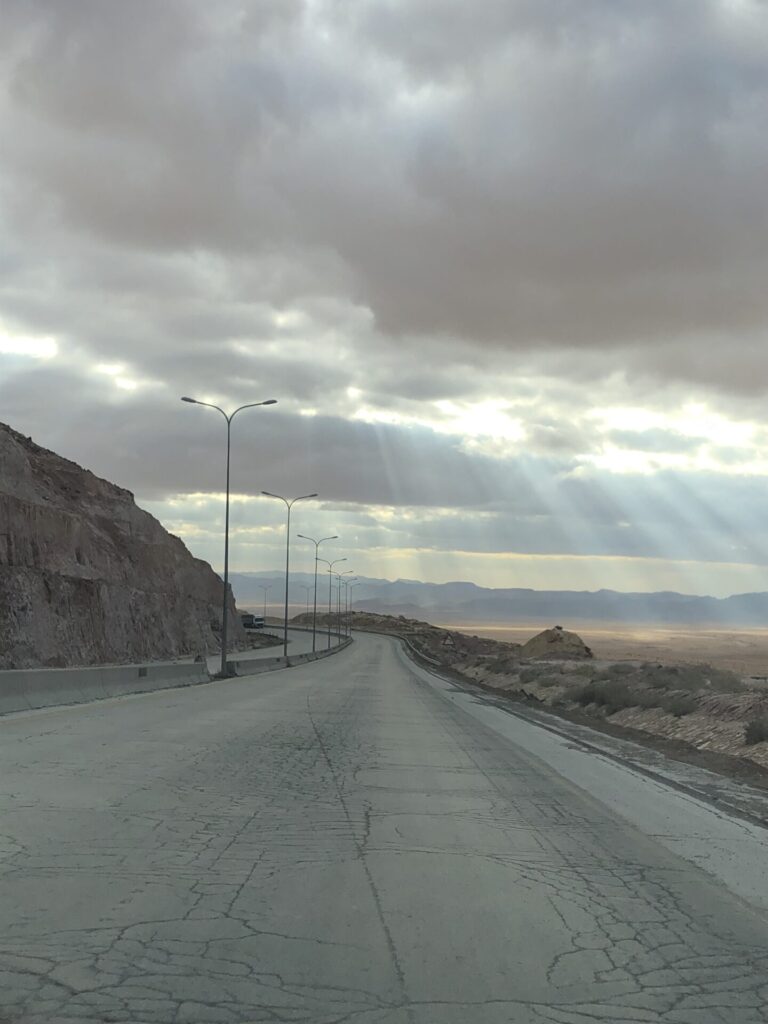 weg Jordanië